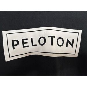 Peloton Black Long Sleeve Sweatshirt Crewneck Pullover Women's Size L
